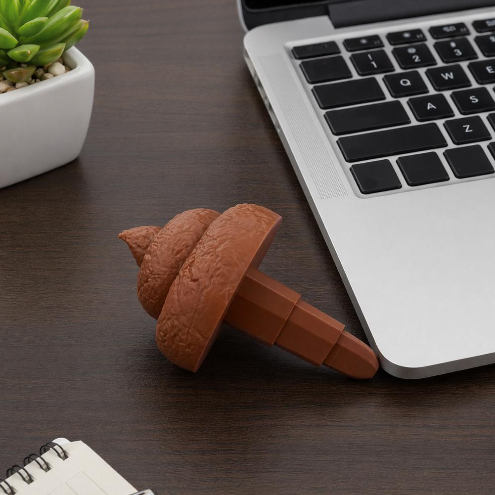 Fake Poop Gag Gift - 面白いうんち飾り物、伸縮式うんち刀、うんち飾り、伸縮式フィジェット刀、面白い偽ナイフおもちゃ、いたずら用ギャグギフト