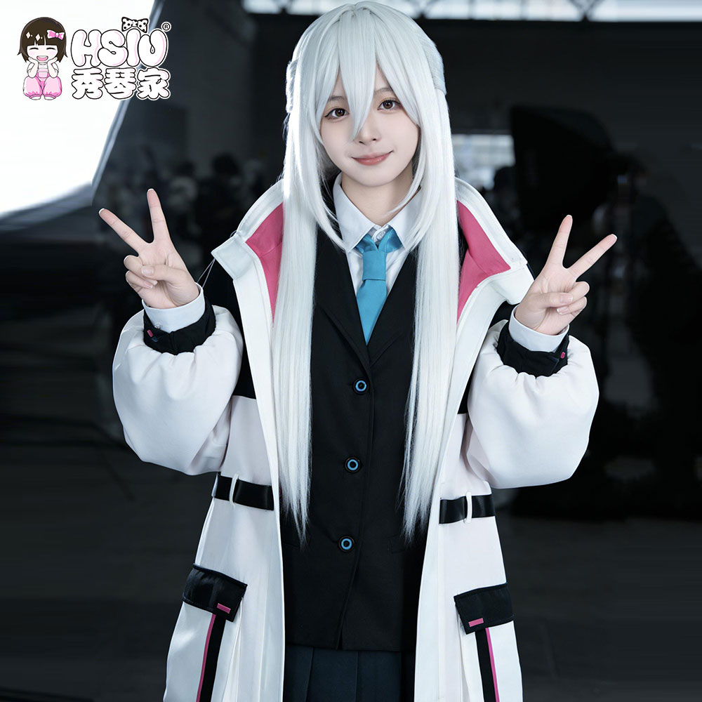 Anime Cosplay Wig Heat Resistant - ブルーアーカイブケイコスプレ衣装ウィッグ HSIU フルセット女性スーツジャケットショートスカート耐熱人工毛ゲームコスプレ