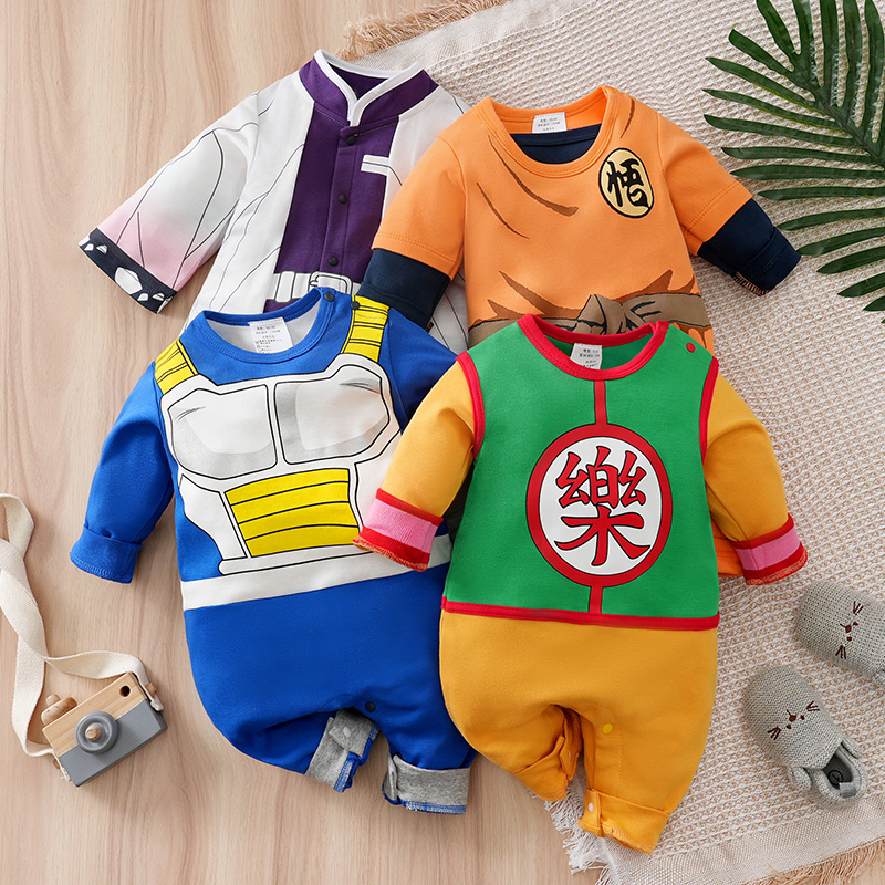 Spiderman Jumpsuit Kids - 新生児用アニメケープスタイル子供用長袖コットンボディスーツ、かわいいキッズ男の子女の子ロンパース