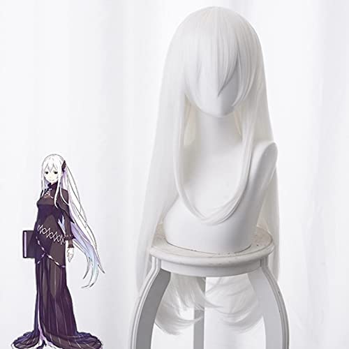 Anime Cosplay Wig Heat Resistant - Reゼロから始める異世界生活 Reゼロカラハジメルイセカイセイカツ コスプレウィッグ 耐熱合成ウィッグ ハロ用