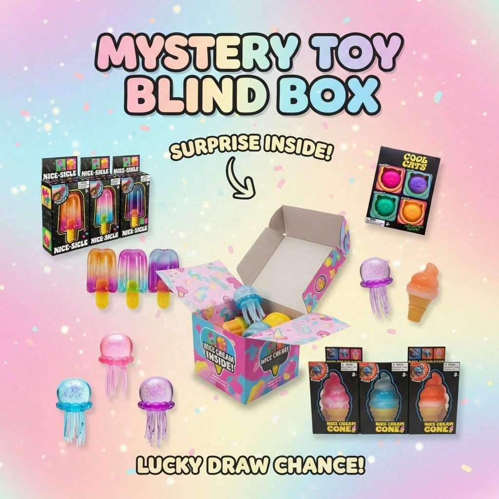 100個以上入り感覚玩具スクイーズブラインドボックスシリーズ - Novelty Gifts のレビューと価格