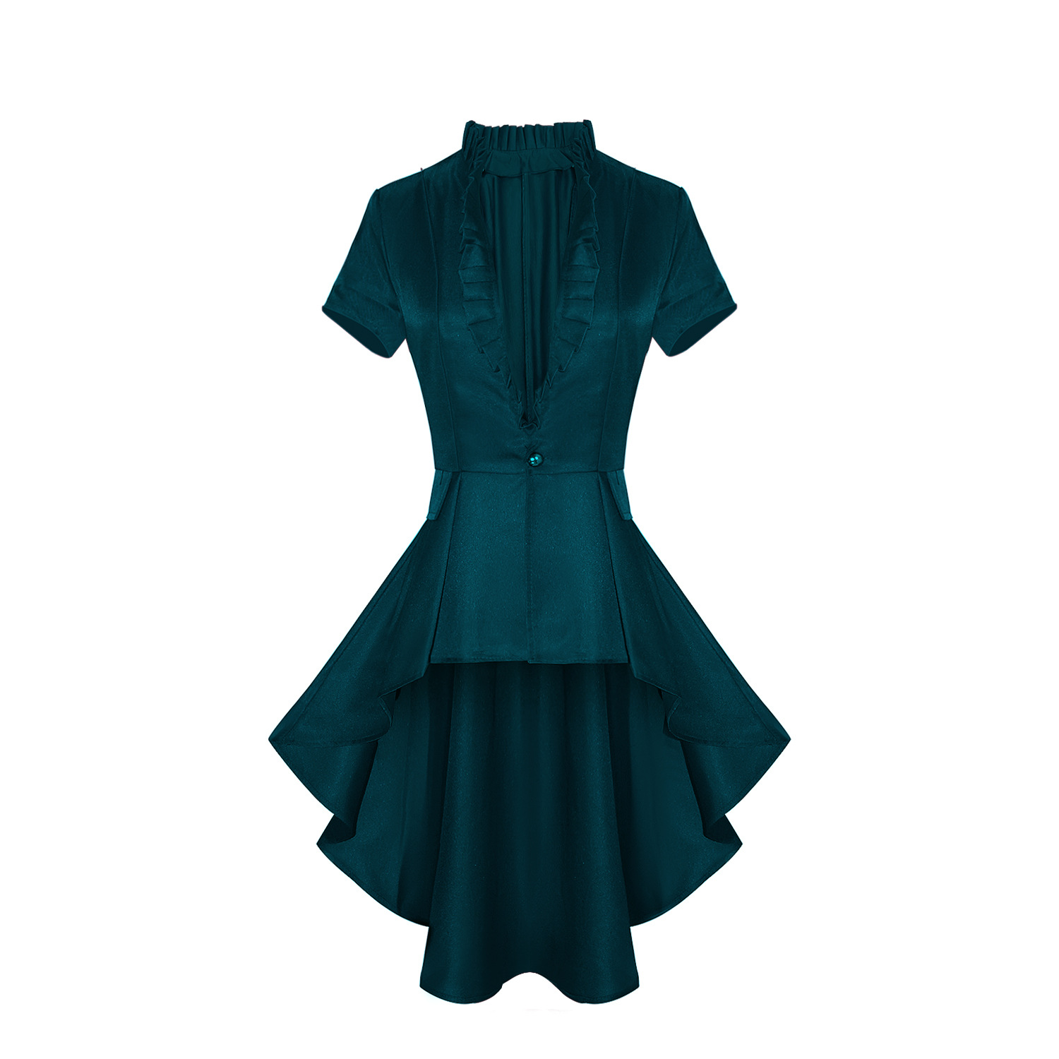 女性用ルネサンスコスチューム スチームパンク 中世風テールコ - Medieval Renaissance Dress Women のレビューと価格