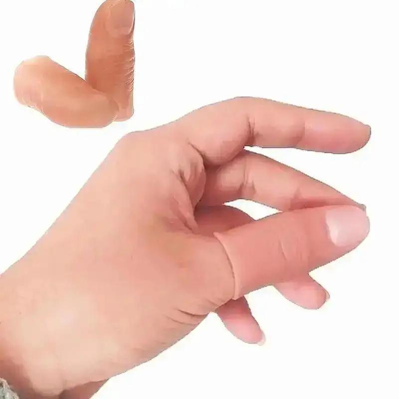 5個/セット ホットフェイク ソフトサムチップ 指クローズア - Thumb Tip Magic Trick Set のレビューと価格