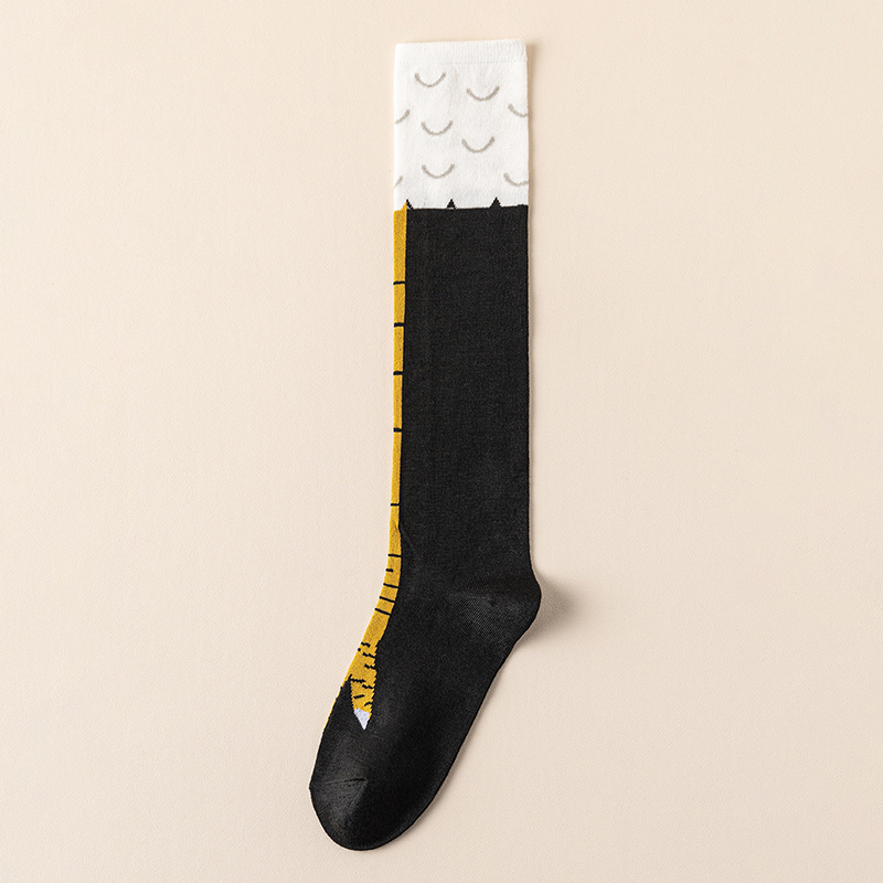 1/2paris 男性面白い 3D チキンソックスオーバーニ - Funny Chicken Leg Socks のレビューと価格