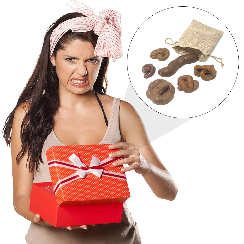 6個セット うんち型 いたずらグッズ 異なる形 シミュレーシ - Fake Poop Gag Gift のレビューと価格