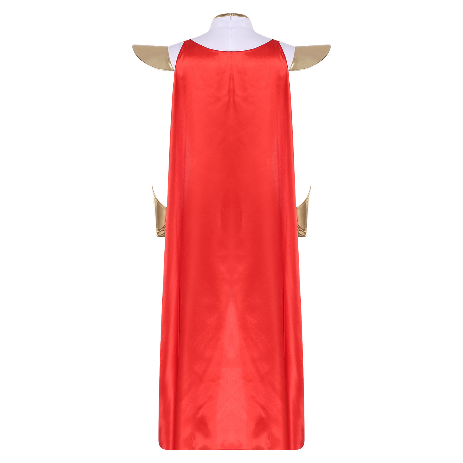 レディースパワープリンセスコスプレドレスメタリック半袖胸ライ - Medieval Renaissance Dress Women のレビューと価格