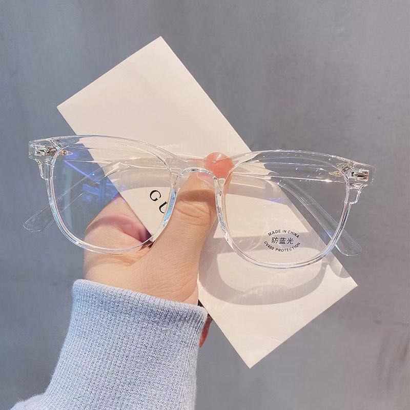 メガネ超軽量レトロ透明フレーム無地男性女性抗青色光メガネパー - Glow In The Dark Party Glasses のレビューと価格