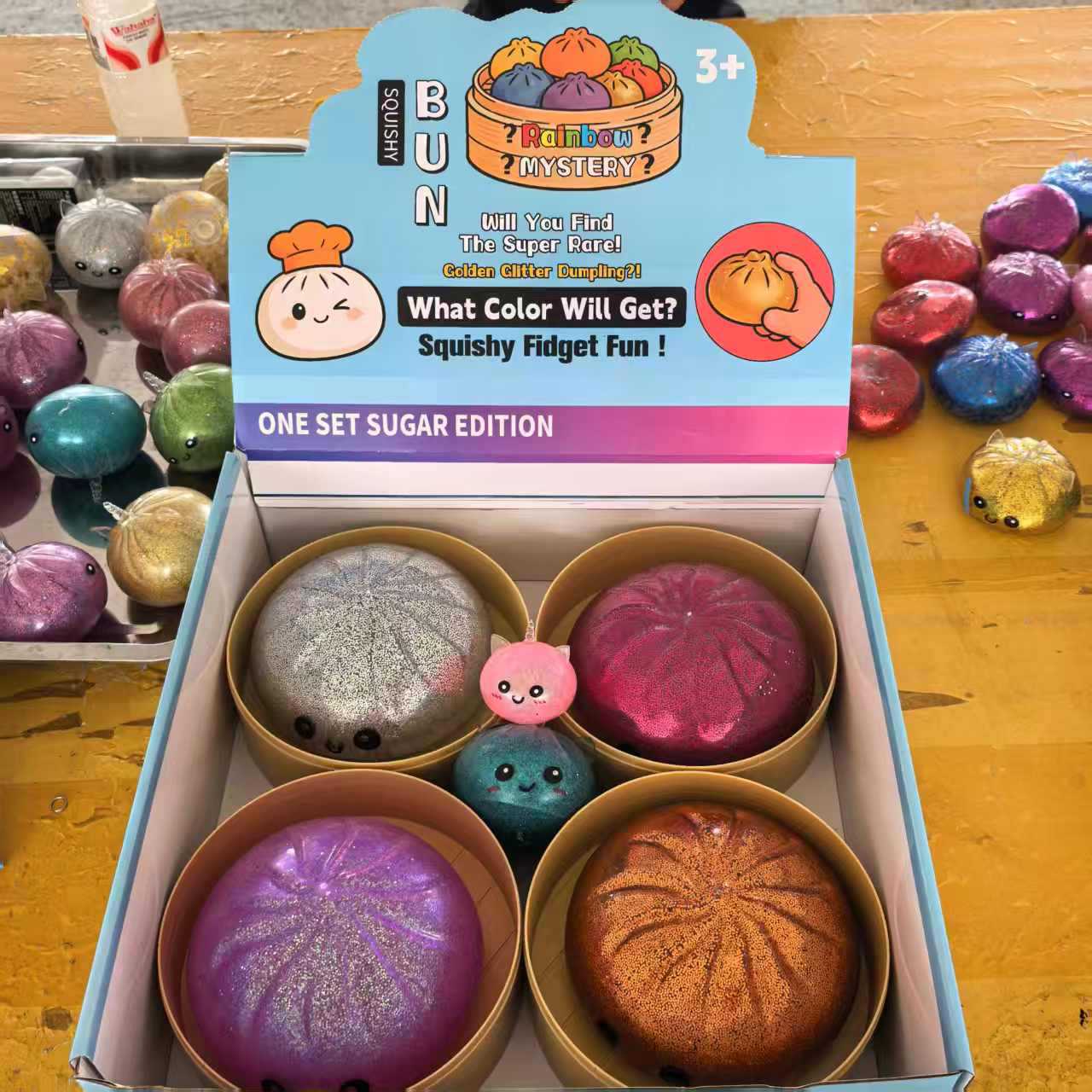 15cmジャンボ餃子型ビーズ入りスクイーズビッグバンピンチン - Novelty Gifts のレビューと価格