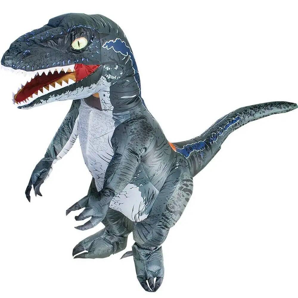 T-REX 大人用インフレータブルホットヴェロキラプトル恐竜 - Inflatable Dinosaur Costume Adult のレビューと価格