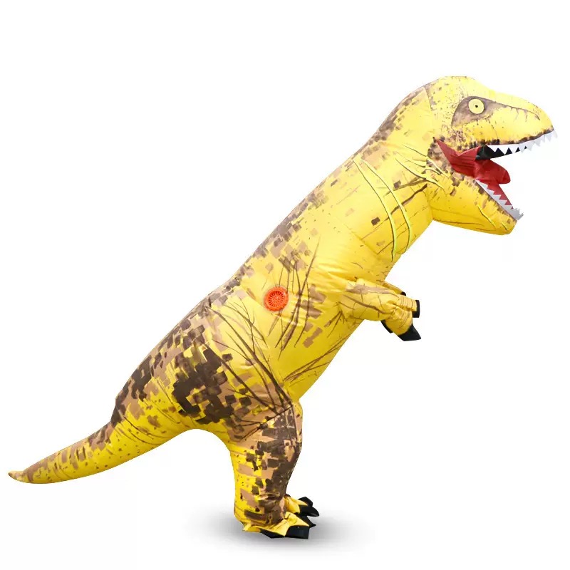 大人用インフレータブルTレックスコスチューム、ユニセックス大 - Inflatable Dinosaur Costume Adult のレビューと価格