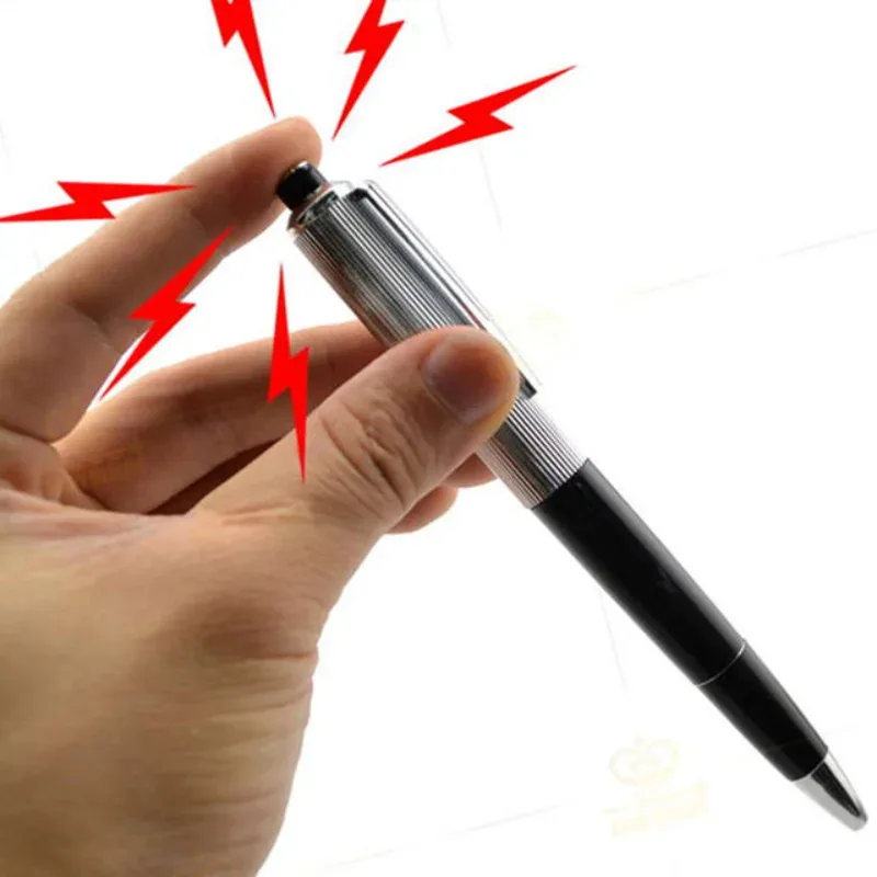 11L^1個入り クリエイティブ電気ショックペン おもちゃ  - Shock Pen Prank Toy のレビューと価格