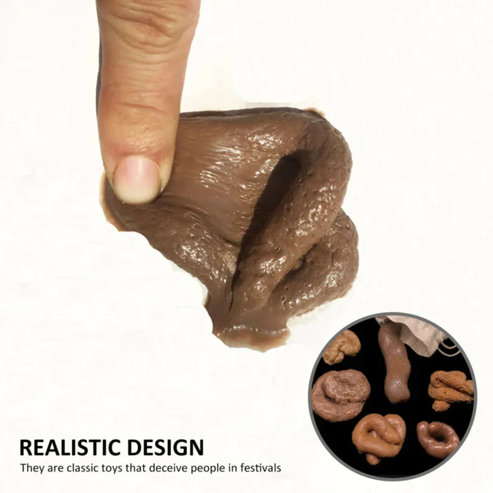 リアルな偽の犬のポンポン、面白いゴムおもちゃ、ギャグの子犬、 - Fake Poop Gag Gift のレビューと価格