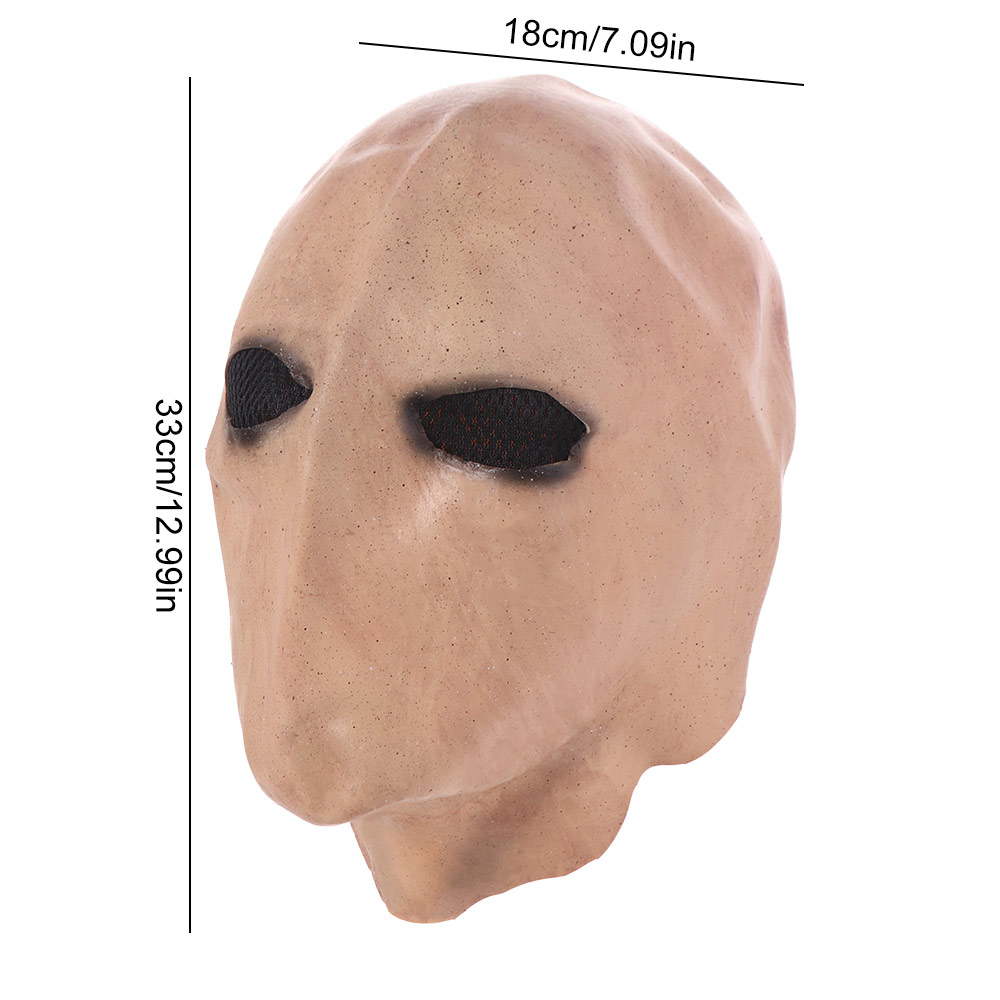 フェイスレスマン ハロウィン スレンダーマンマスク 非毒性  - Latex Alien Mask Realistic のレビューと価格