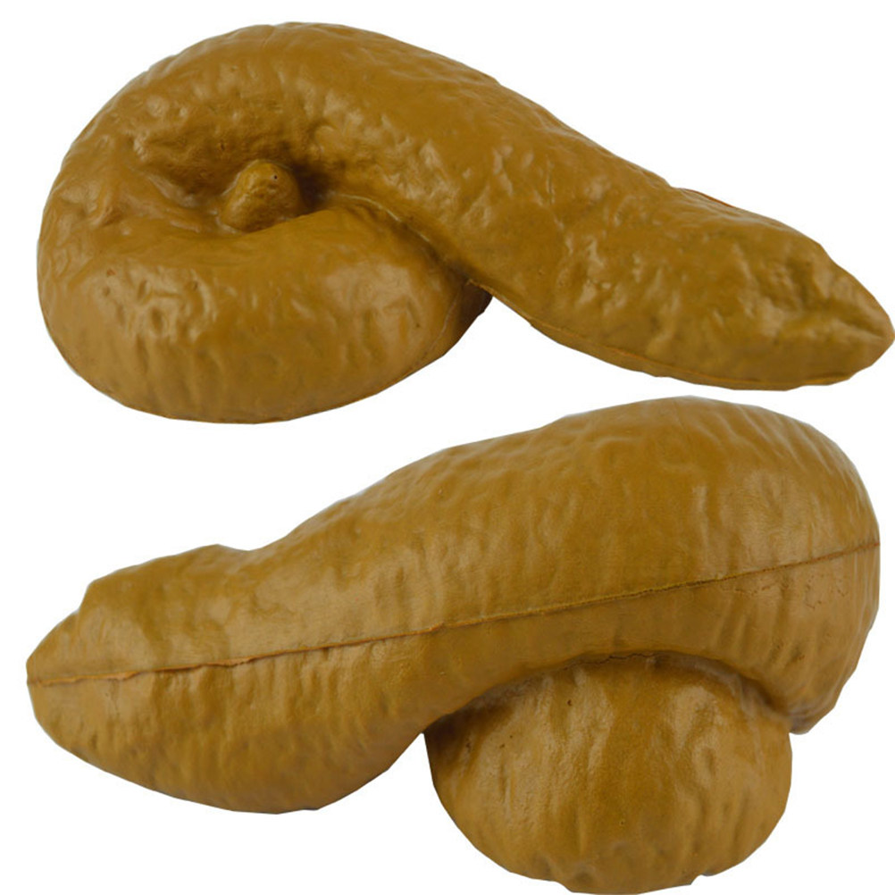 リアルな偽うんちのいたずらグッズ、柔らかく柔軟で握りやすい、 - Fake Poop Gag Gift のレビューと価格