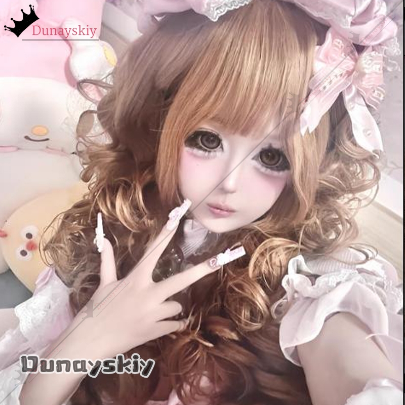 YiNuo*コスプレ メサイアコンプレックス ギャル フルヘ - Anime Cosplay Wig Heat Resistant のレビューと価格