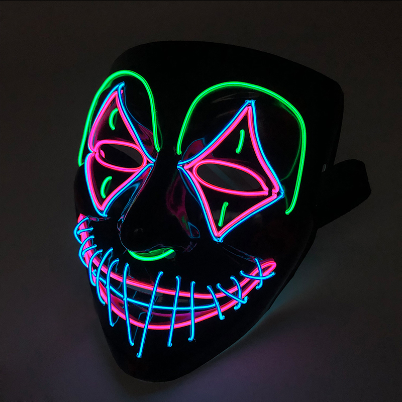 LEDキラーマスク ハロウィン ダンス 怖いテーマ パーティ - Led Purge Mask Halloween のレビューと価格