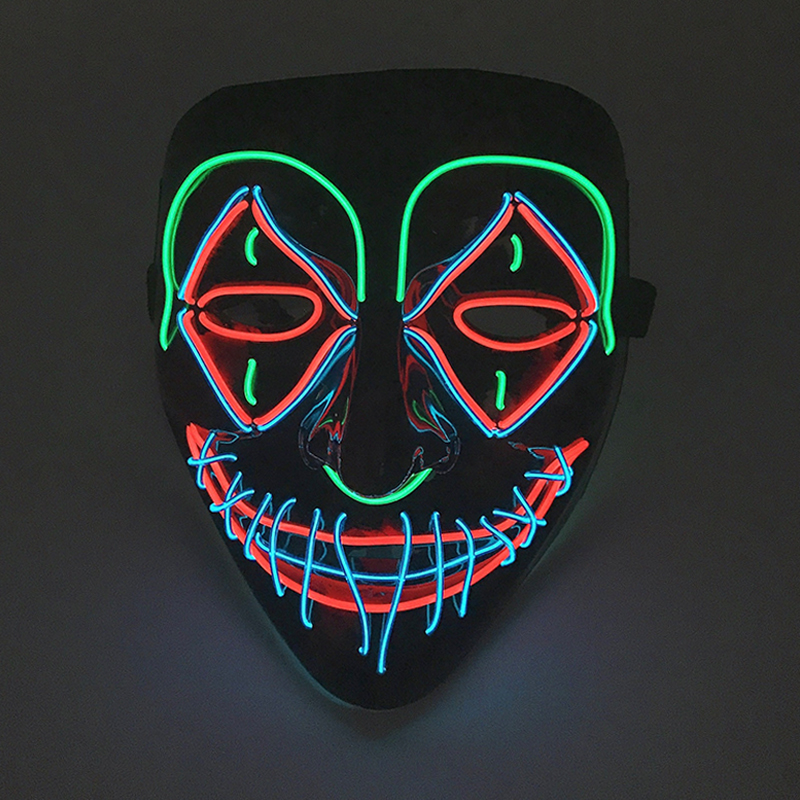 LEDキラーマスク ハロウィン ダンス 怖いテーマ パーティ - Led Purge Mask Halloween のレビューと価格