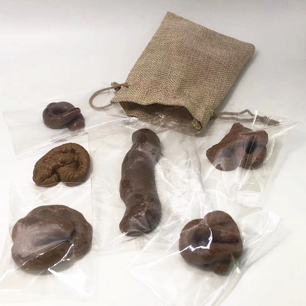 6 個ジョークガジェットスクイッシュ愚者の休日トリッキーおも - Fake Poop Gag Gift のレビューと価格