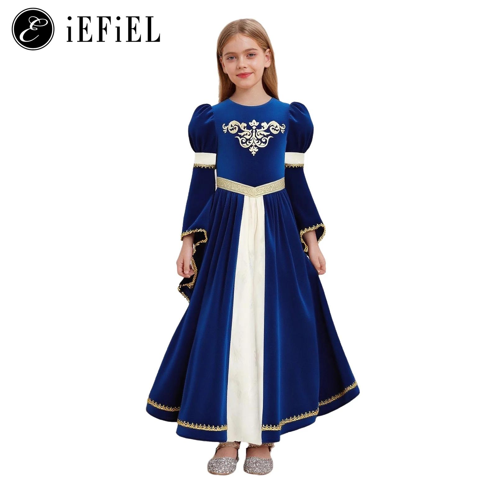 女の子中世プリンセス/ビクトリア朝の女王ハロウィンコスプレ衣 - Medieval Renaissance Dress Women のレビューと価格