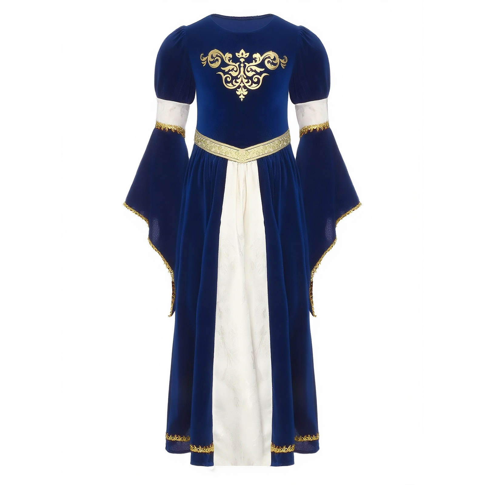 女の子中世プリンセス/ビクトリア朝の女王ハロウィンコスプレ衣 - Medieval Renaissance Dress Women のレビューと価格