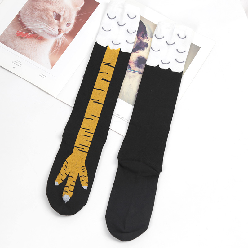 ユニセックス面白い靴下かわいい鶏の足ソフト弾性ノンスリップ靴 - Funny Chicken Leg Socks のレビューと価格