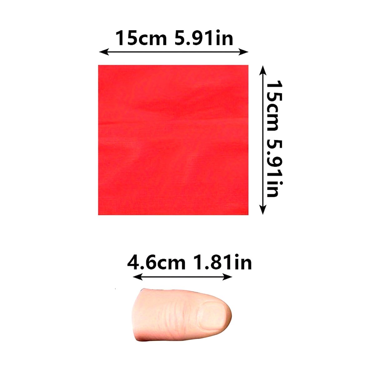 3セット スカーフ・バニッシュマジック サムチップ - フィ - Thumb Tip Magic Trick Set のレビューと価格