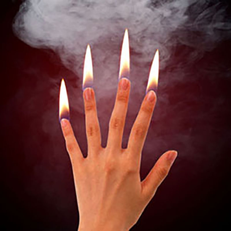 4 ピース/セット指火マジックトリック火災出現親指チップマギ - Thumb Tip Magic Trick Set のレビューと価格