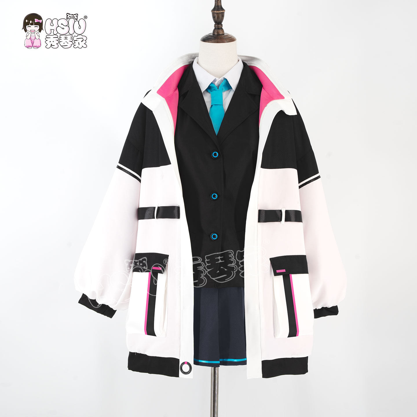 ブルーアーカイブケイコスプレ衣装ウィッグ HSIU フルセッ - Anime Cosplay Wig Heat Resistant のレビューと価格