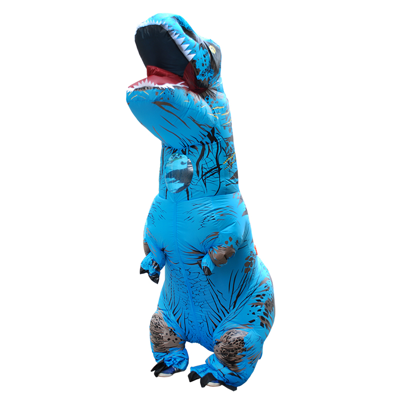 ハロウィン用面白いコスチューム、ティラノサウルス・レックス恐 - Inflatable Dinosaur Costume Adult のレビューと価格
