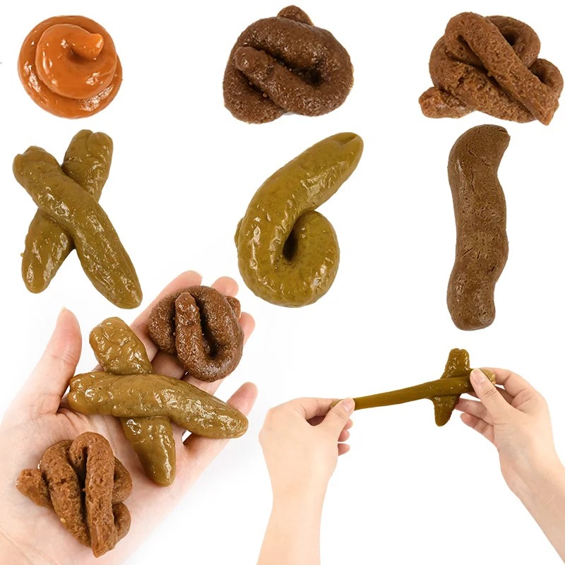 リアルな質感の安全で柔らかいプラスチック製の偽うんち 面白い - Fake Poop Gag Gift のレビューと価格
