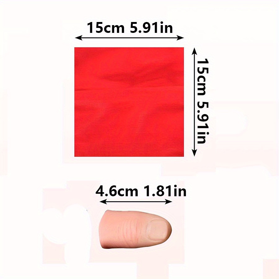 スカーフバニッシュマジックサムチップフィンガースリーブセット - Thumb Tip Magic Trick Set のレビューと価格