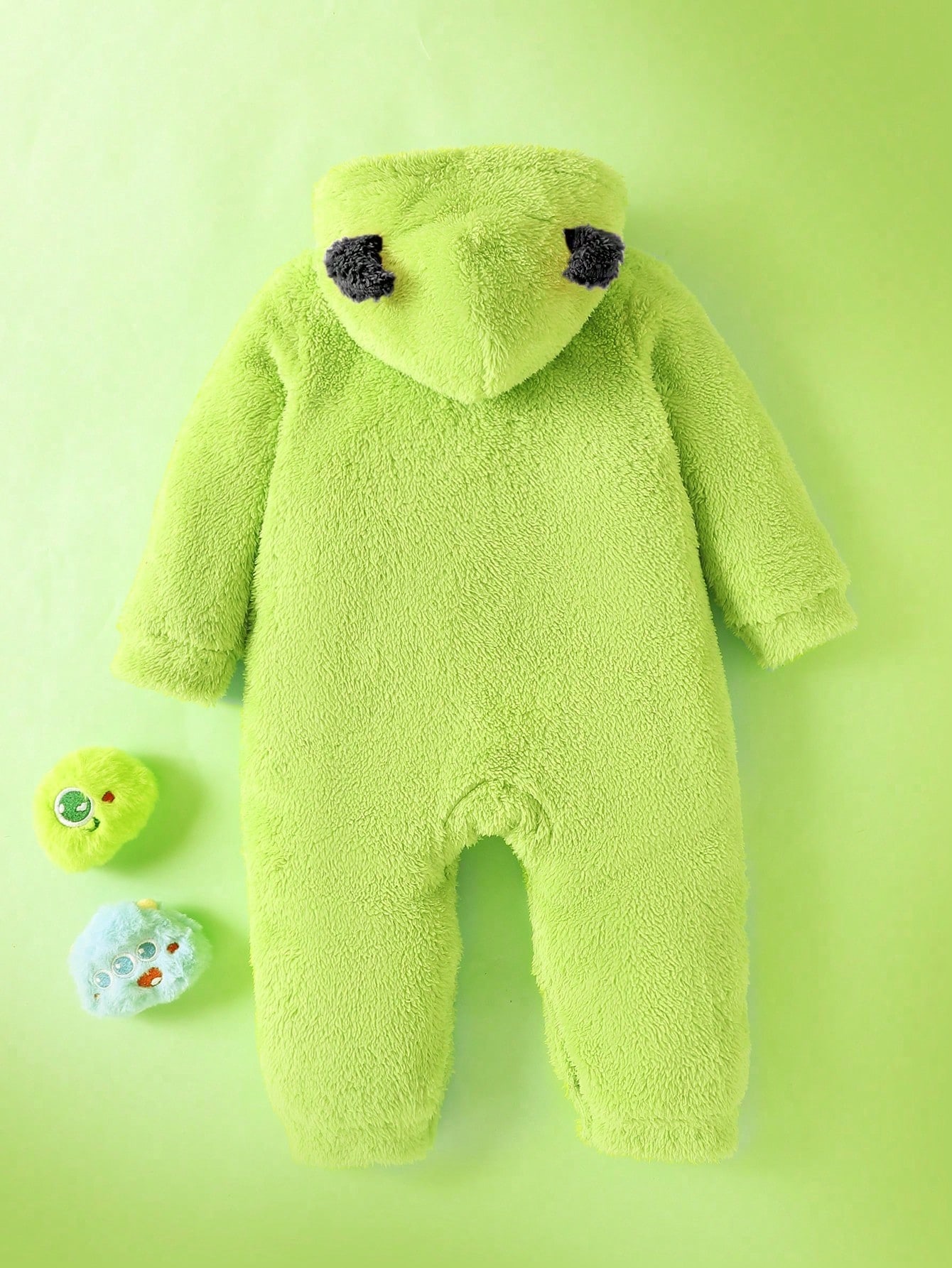 男の子用モンスター刺繍デーモン耳付き帽子付きぬいぐるみジャン - Spiderman Jumpsuit Kids のレビューと価格