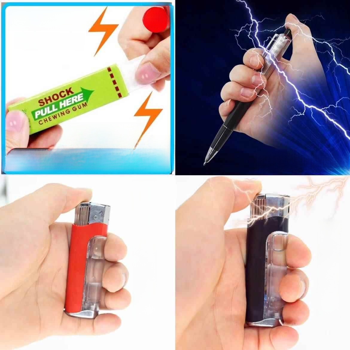 実用的なジョーク玩具 ショックペン クリエイティブデザイン  - Shock Pen Prank Toy のレビューと価格