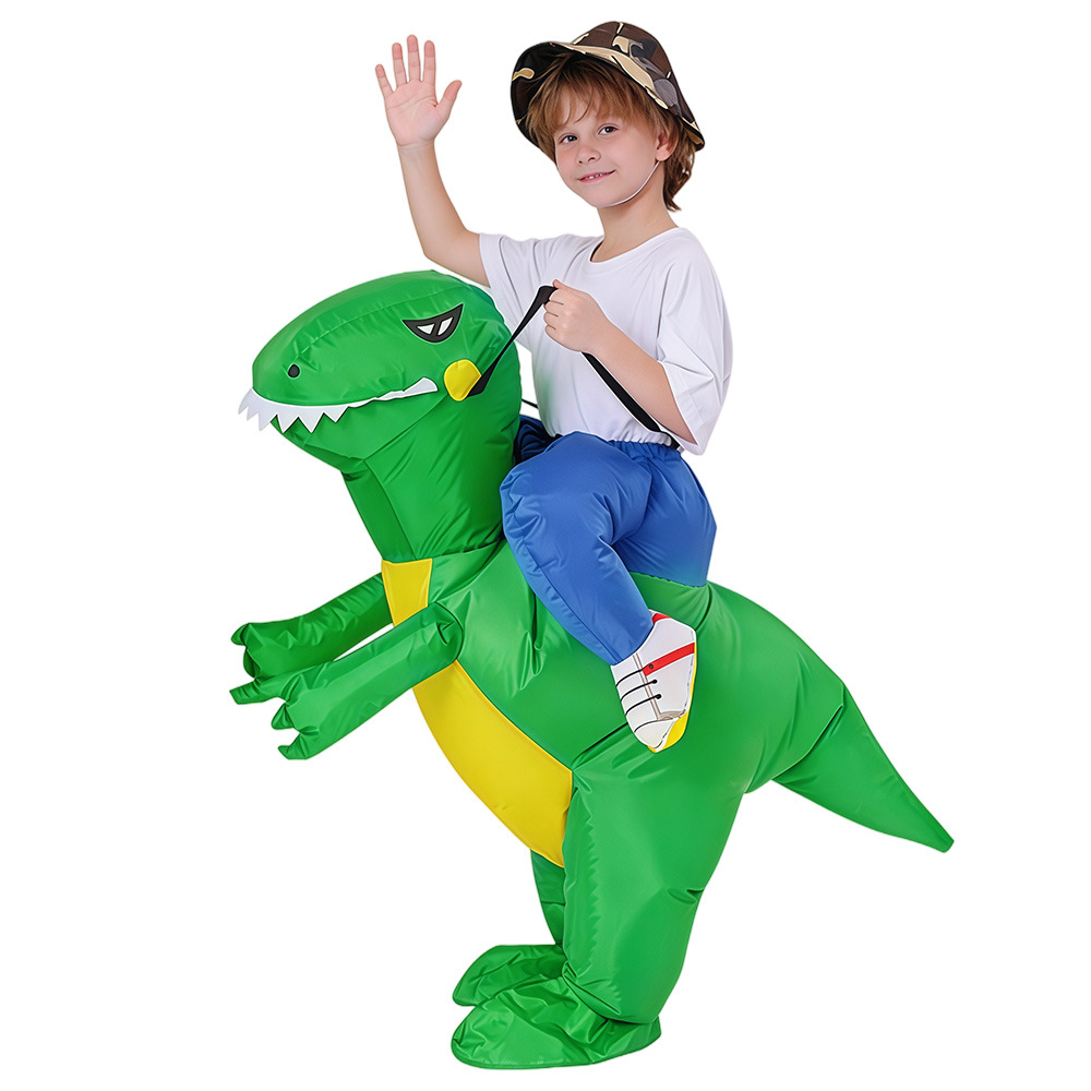 ZOETOPKID インフレータブルグリーン恐竜コスチューム - Costumes のレビューと価格