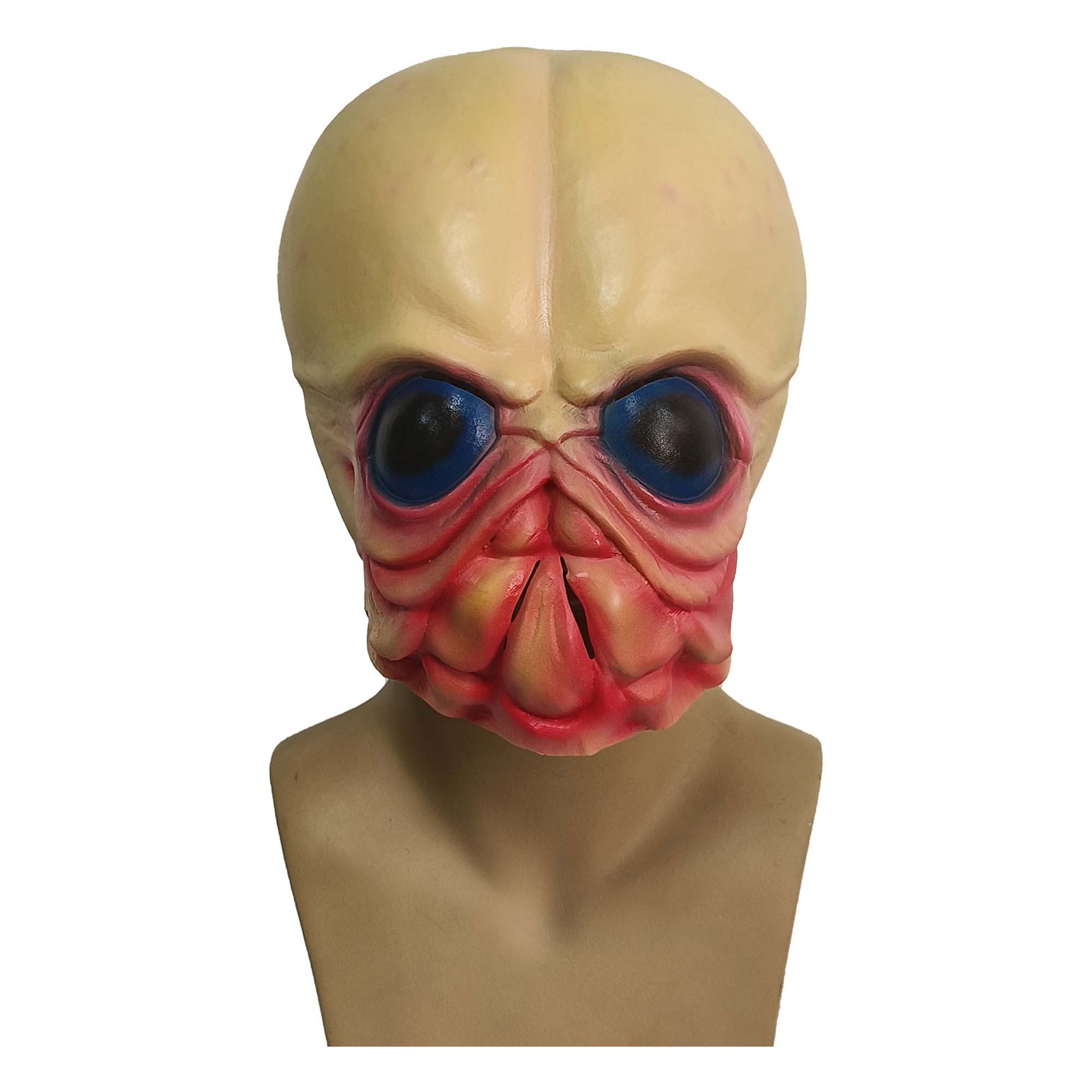 エイリアンマスク、ハロウィンカーニバルコスプレパーティー用の - Latex Alien Mask Realistic のレビューと価格
