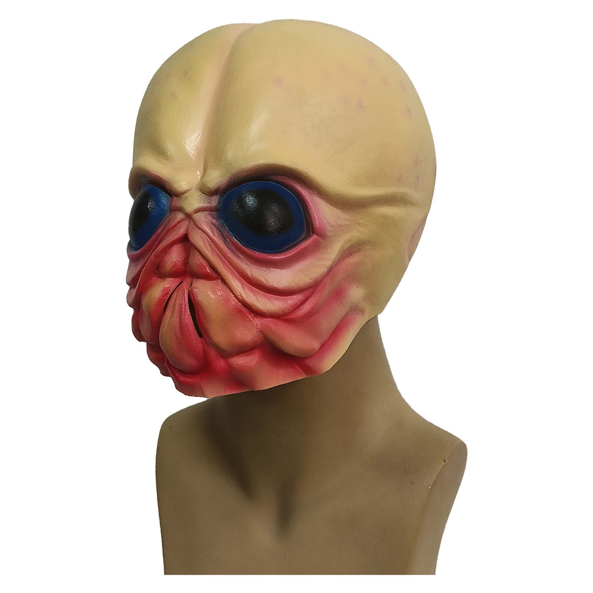 エイリアンマスク、ハロウィンカーニバルコスプレパーティー用の - Latex Alien Mask Realistic のレビューと価格