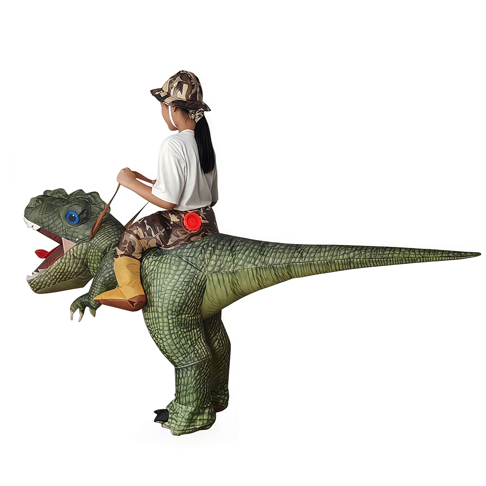 大人用インフレータブル斑点恐竜マウントコスプレコスチューム面 - Inflatable Dinosaur Costume Adult のレビューと価格