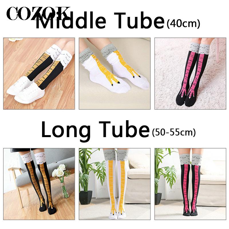 女性用チキンレッグソックス,上質,通気性,3D漫画プリント, - Funny Chicken Leg Socks のレビューと価格