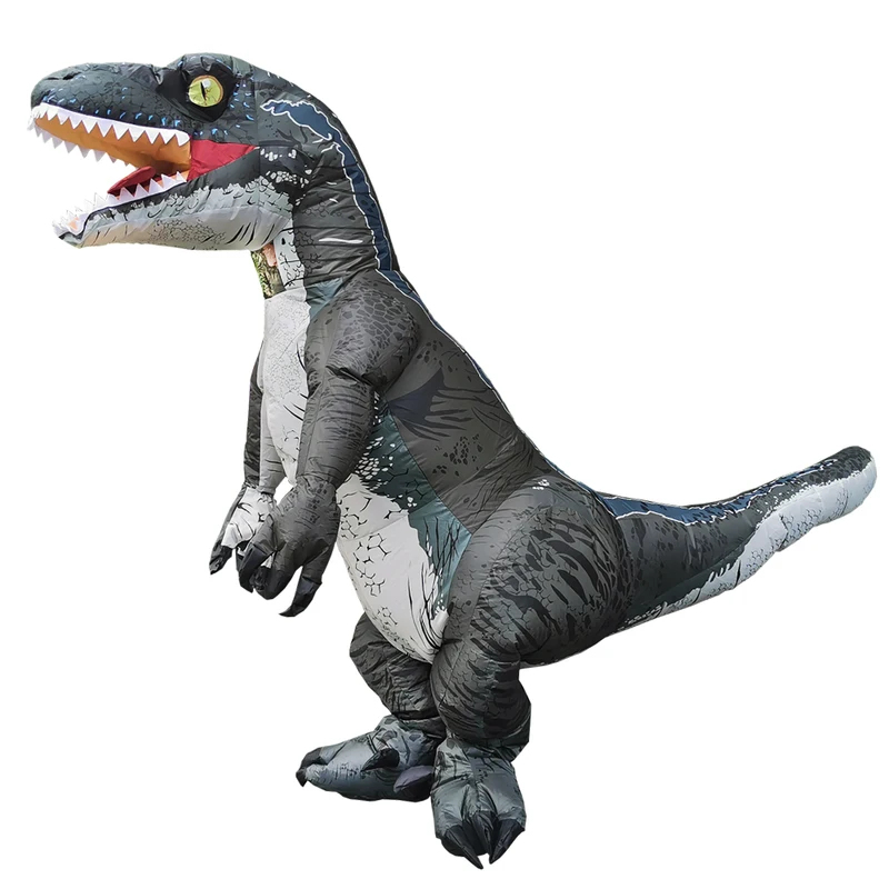 ❤️ ❤️ ❤️ 大人用ヴェロキラプトル恐竜インフレータブル - Inflatable Dinosaur Costume Adult のレビューと価格