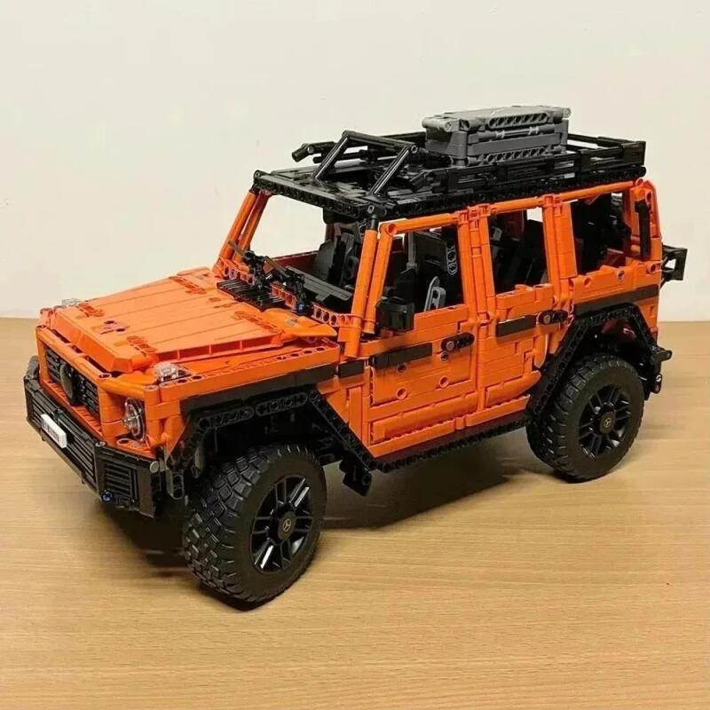 オレンジ色のオフロード車G500は、家庭用パズル組み立て玩具 - Novelty Gifts のレビューと価格